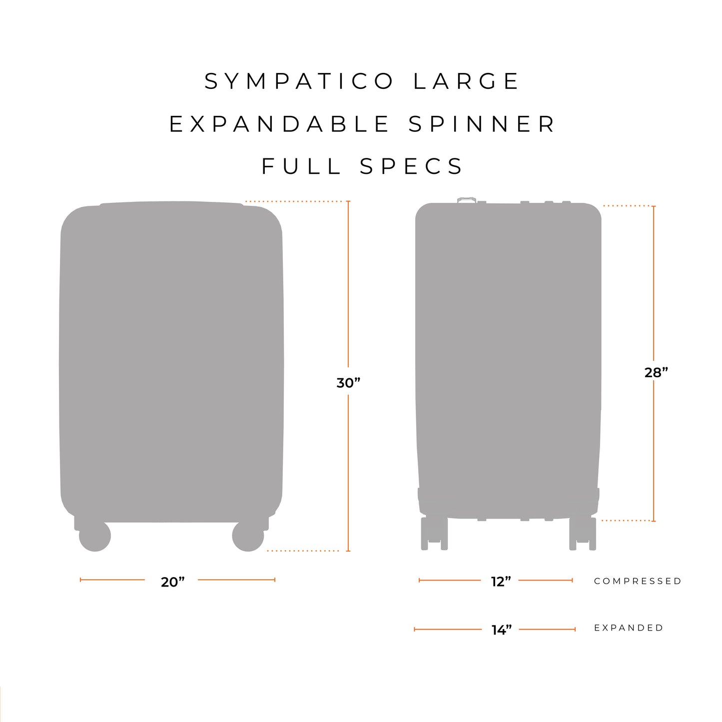 Briggs & Riley Sympatico Hardside 30" Large Expandable Spinner