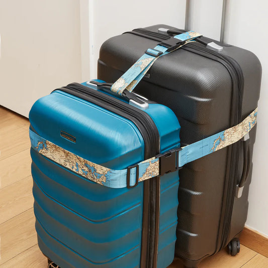 Kikkerland World Traveler Luggage Strap (set of 2)