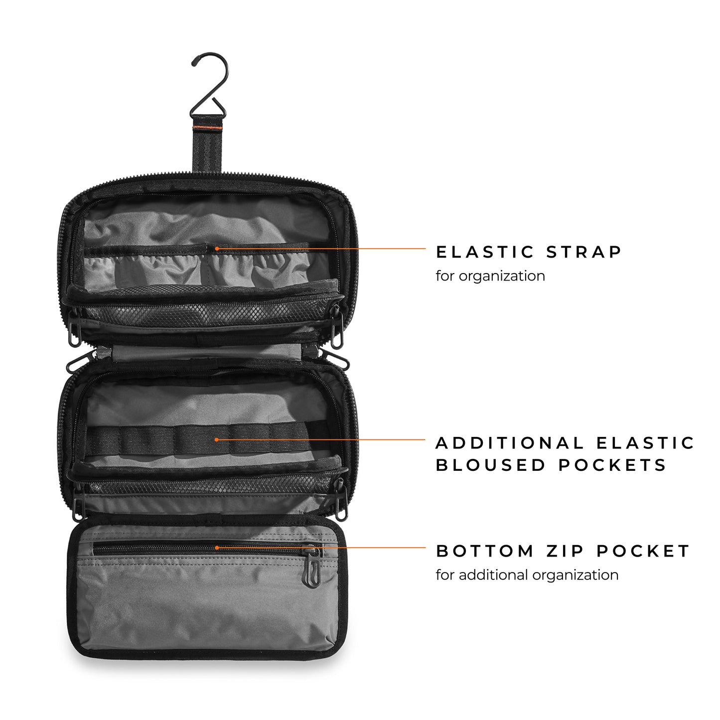 Briggs & Riley ZDX Hanging Toiletry Kit