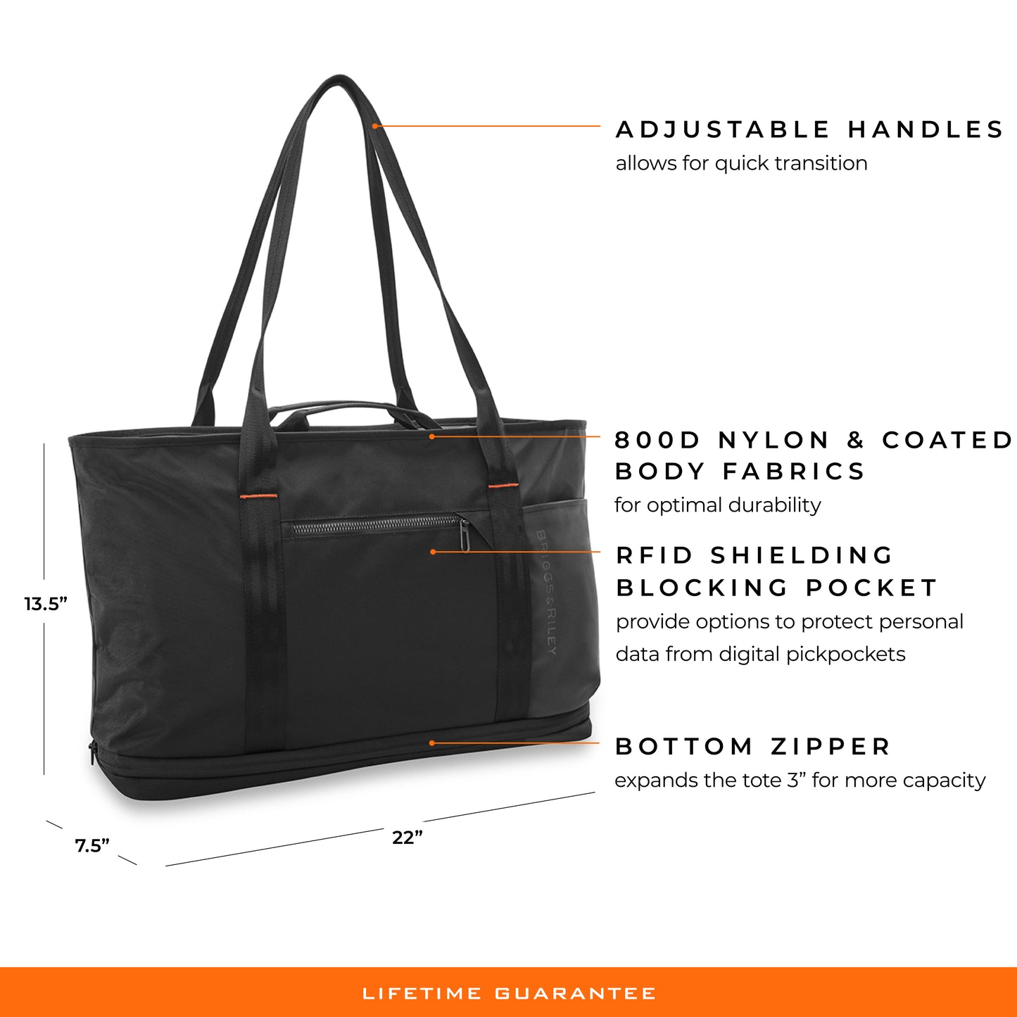 Briggs & Riley ZDX Extra Large Tote