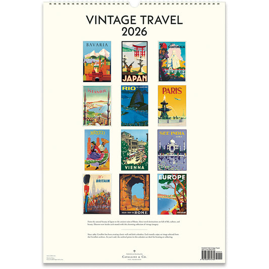 Cavallini & Co. 2026 Wall Calendars