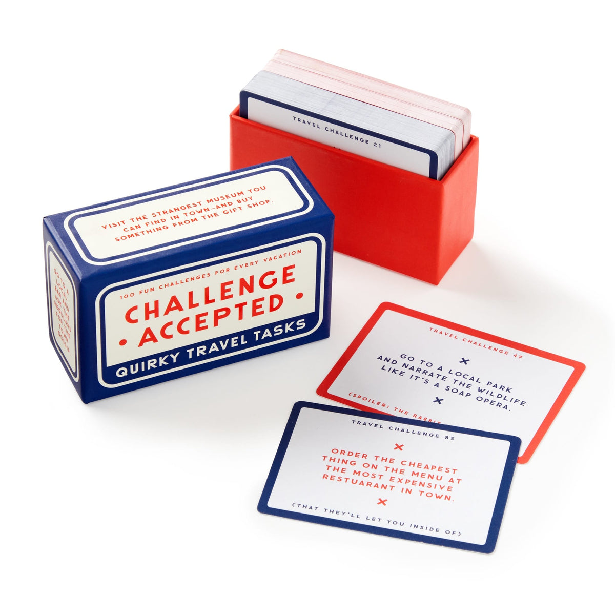 Challenge Accepted - Travel Tasks Card Deck