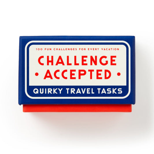 Challenge Accepted - Travel Tasks Card Deck