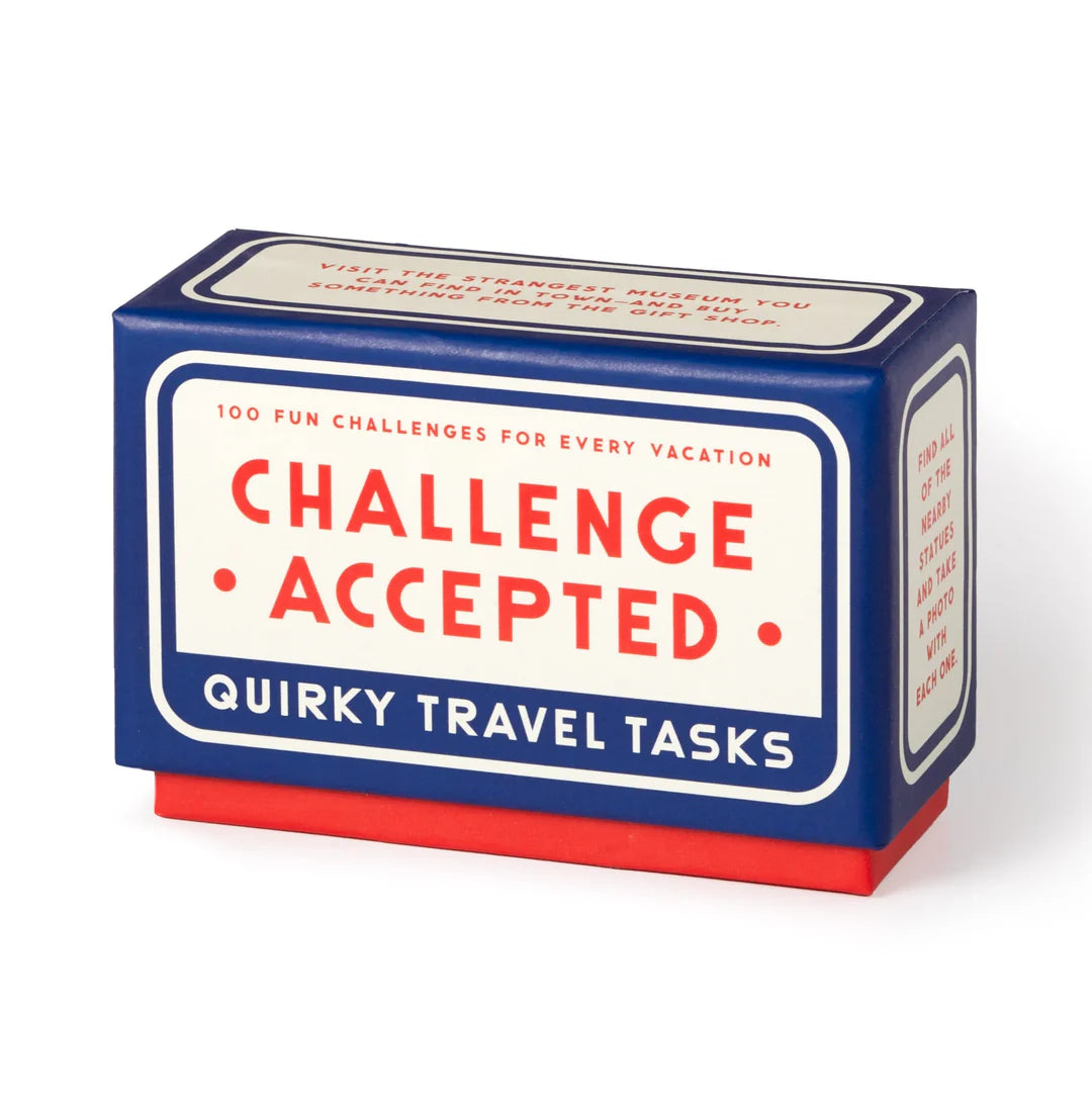 Challenge Accepted - Travel Tasks Card Deck