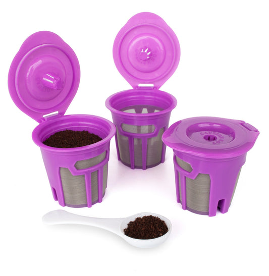 CoffeePod Reusable Single-Serve Coffee Brewing Pods (set of 3)