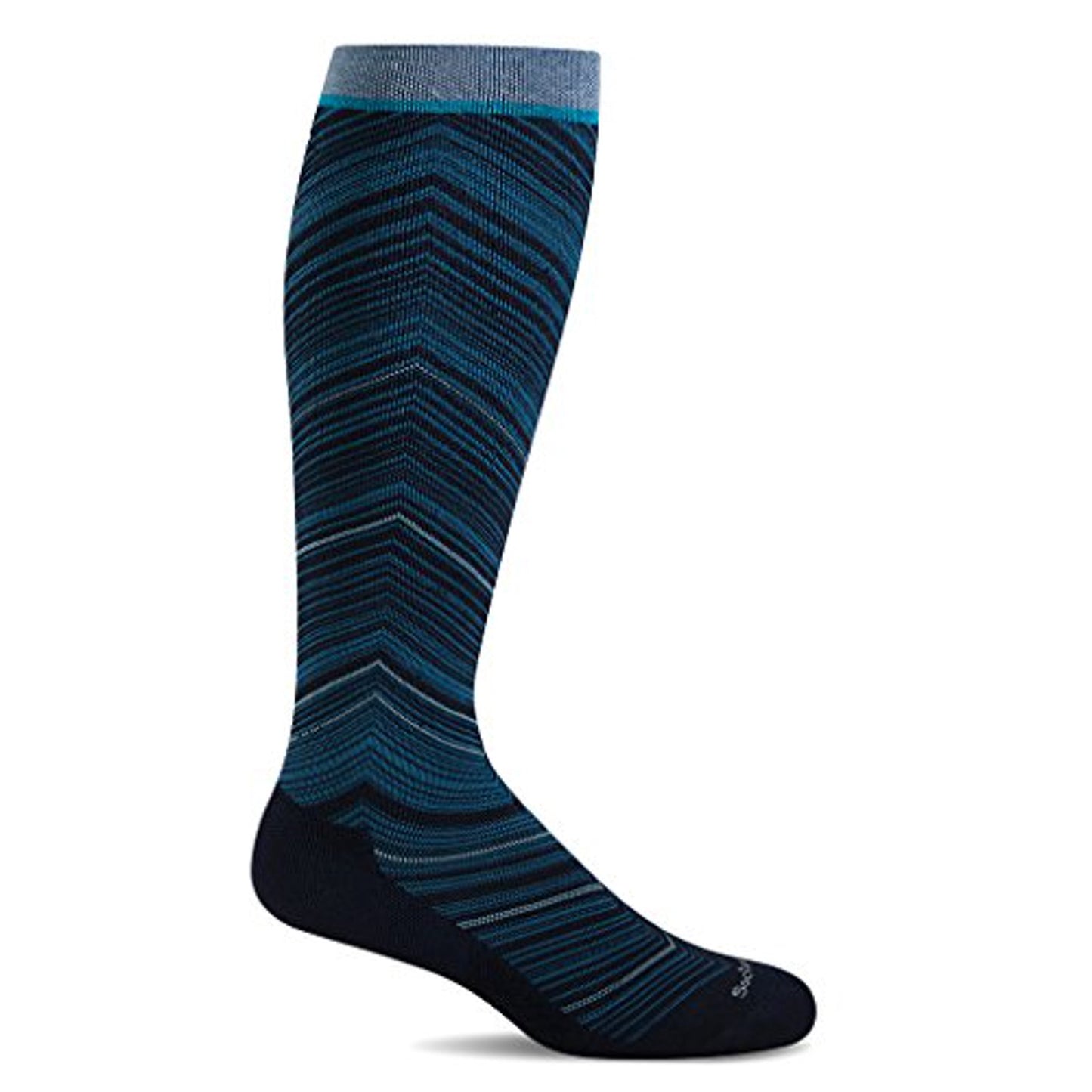 Sockwell Women's "Full Flattery" Moderate (15-20mmHg) Wide Fit Graduated Compression Socks