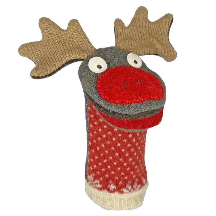 Cate & Levi Hand Puppet - Premium Reclaimed Wool