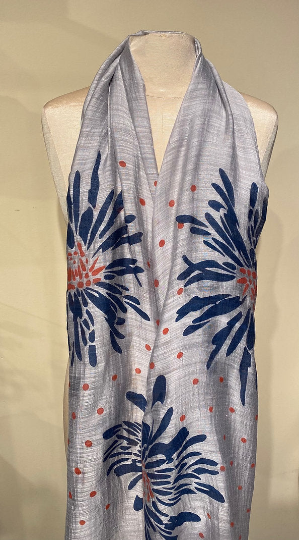 Marigold Collective Eco Silk Scarves