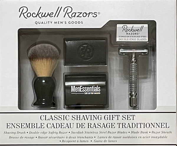 Rockwell Razors Classic Shaving Gift Set – The Bee's Knees & The Travel Bug