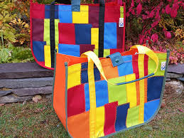 Patchwork Tote by Crackerberry Bags