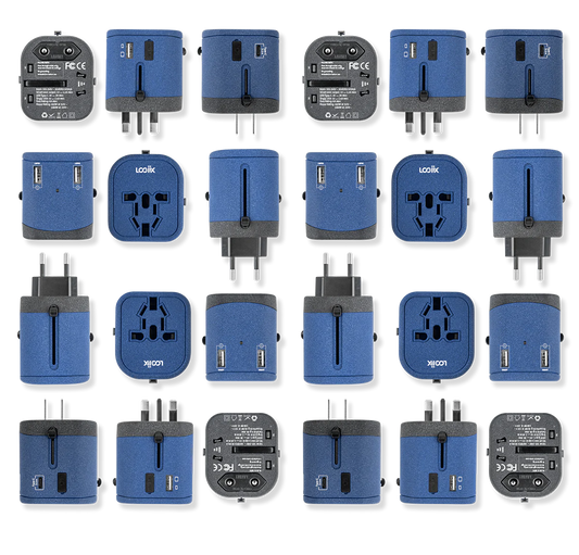 LOGiiX World Traveler + USB Travel Adapter