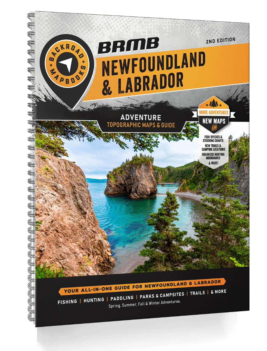 BRMB Adventure Map Book - Newfoundland & Labrador 2nd Edition