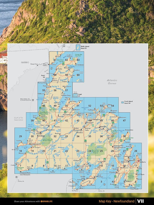 BRMB Adventure Map Book - Newfoundland & Labrador 2nd Edition