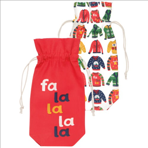 Danica Festive Wine Bags (set of 2)