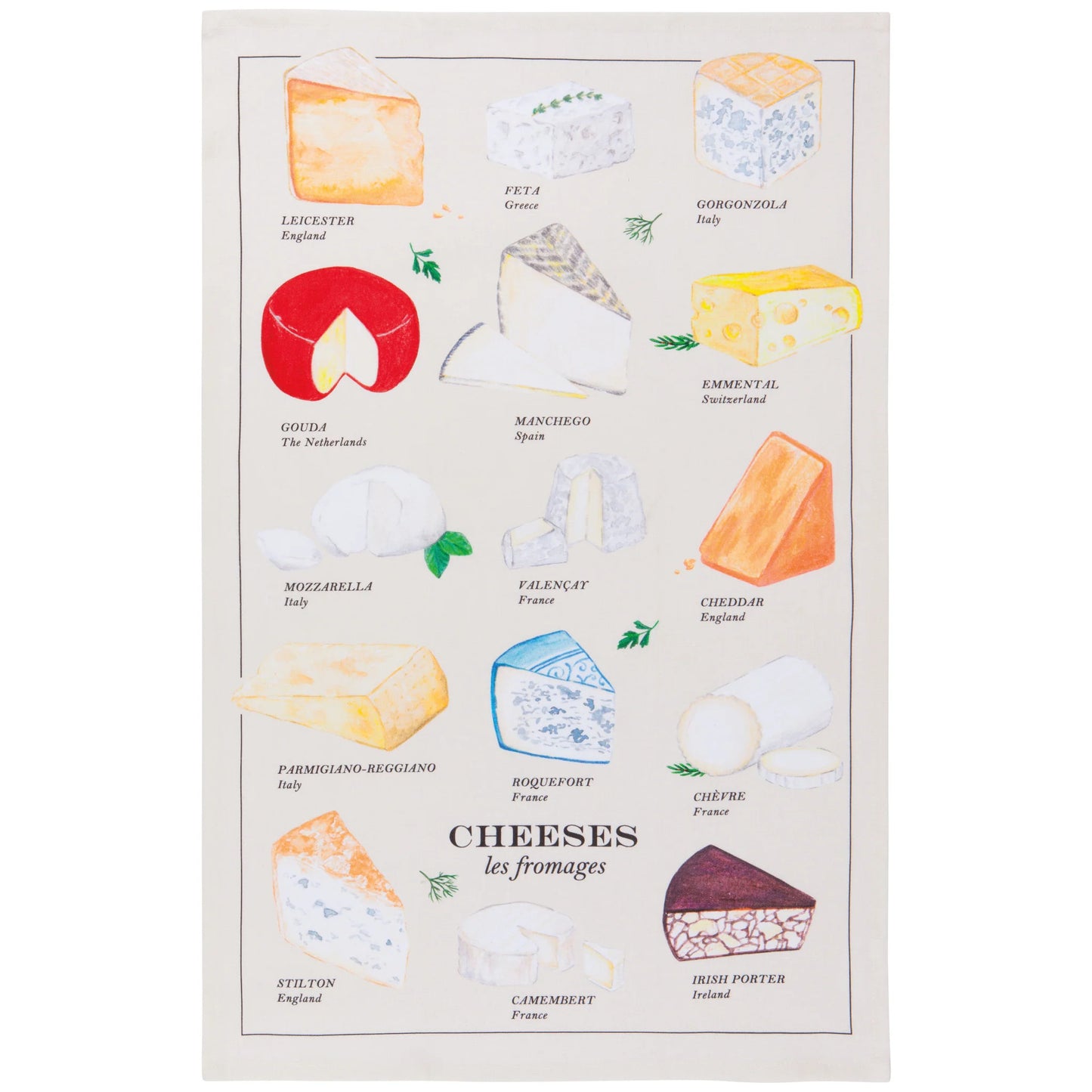 Danica Printed Cotton Dishtowel