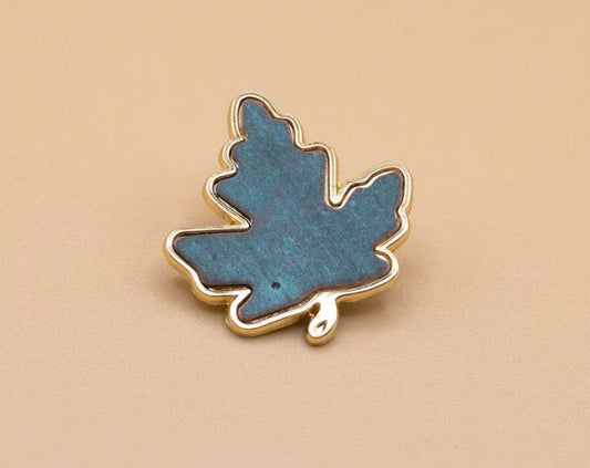 Under One Roof Maple Leaf Brooch