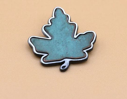 Under One Roof Maple Leaf Brooch