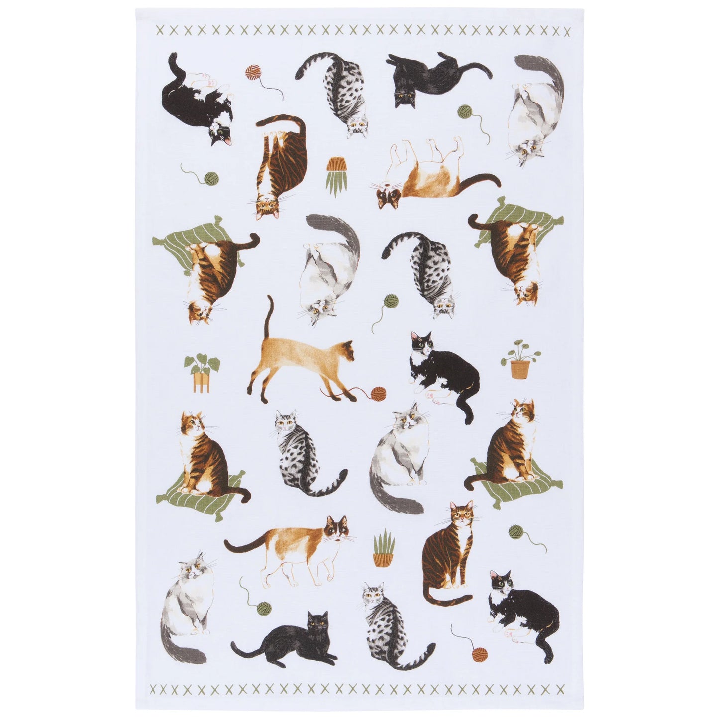 Danica Printed Cotton Dishtowel