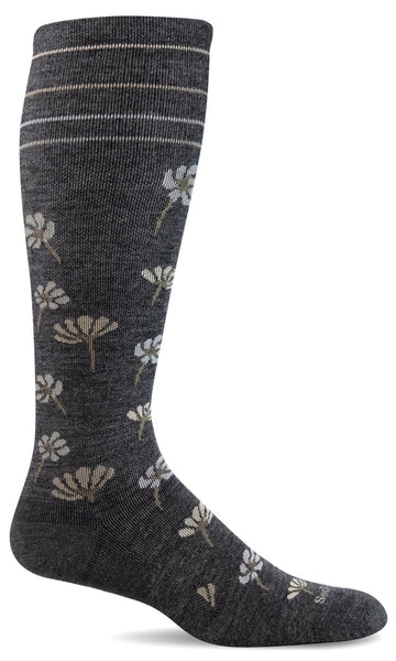 Sockwell Women's "Field Flower" Moderate (15-20mmHg) Graduated Compression Socks