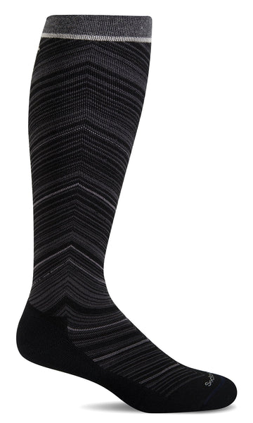 Sockwell Women's "Full Flattery" Moderate (15-20mmHg) Wide Fit Graduated Compression Socks