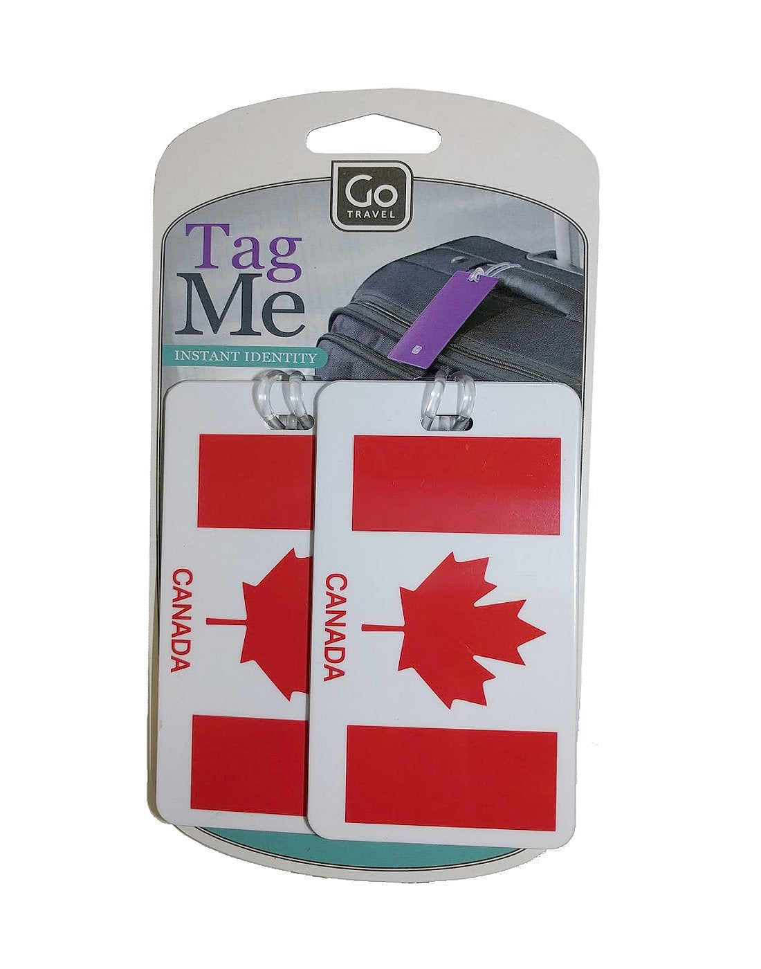 Go Travel Tag Me Luggage Tags 2 Pack