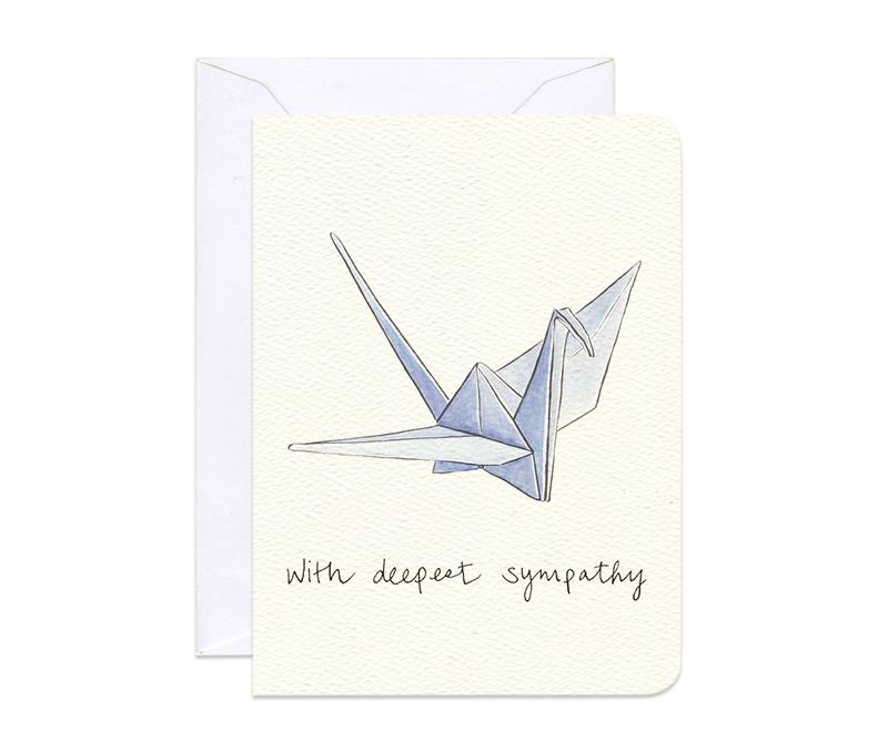 Sympathy and Thinking of You Greeting Cards by Gotamago