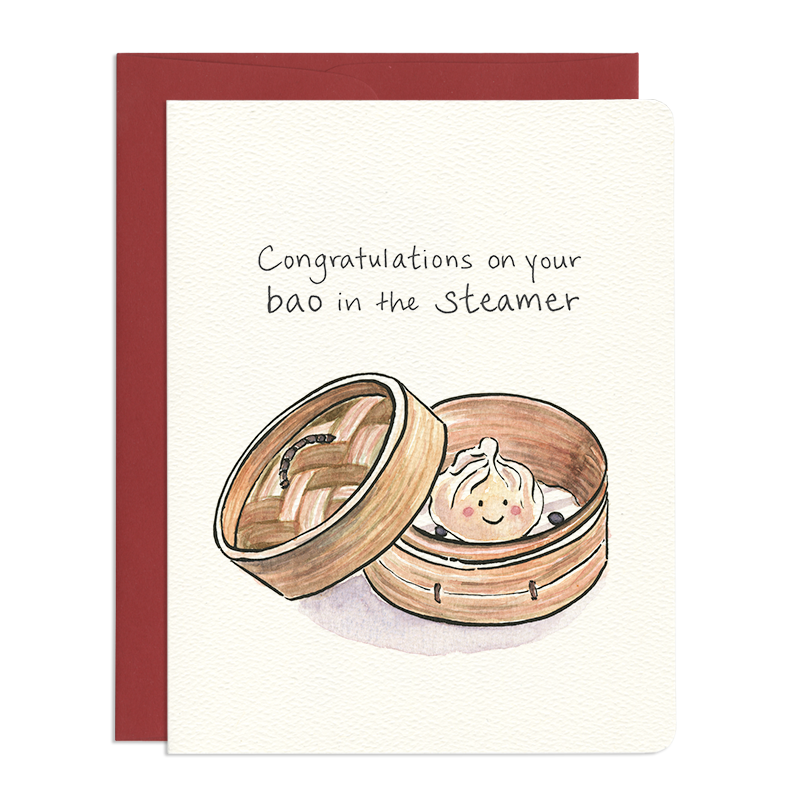 New Baby Greeting Cards by Gotamago