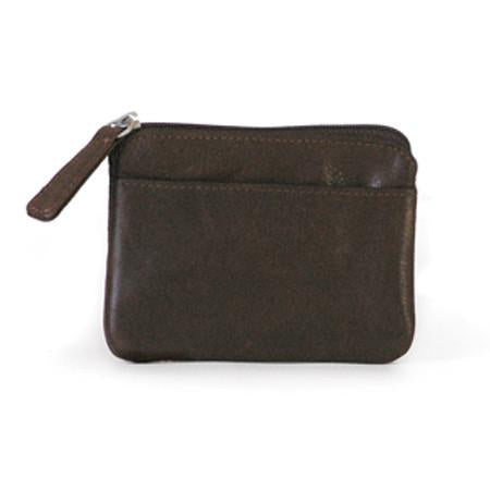 Osgoode Marley Leather Zip Top Coin Purse with Key Chain