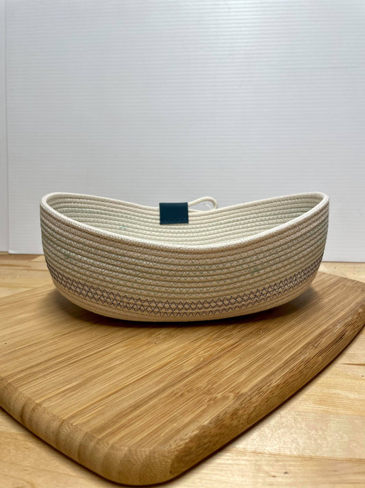 Ruby Rope Designs - Oval Rope Bowl