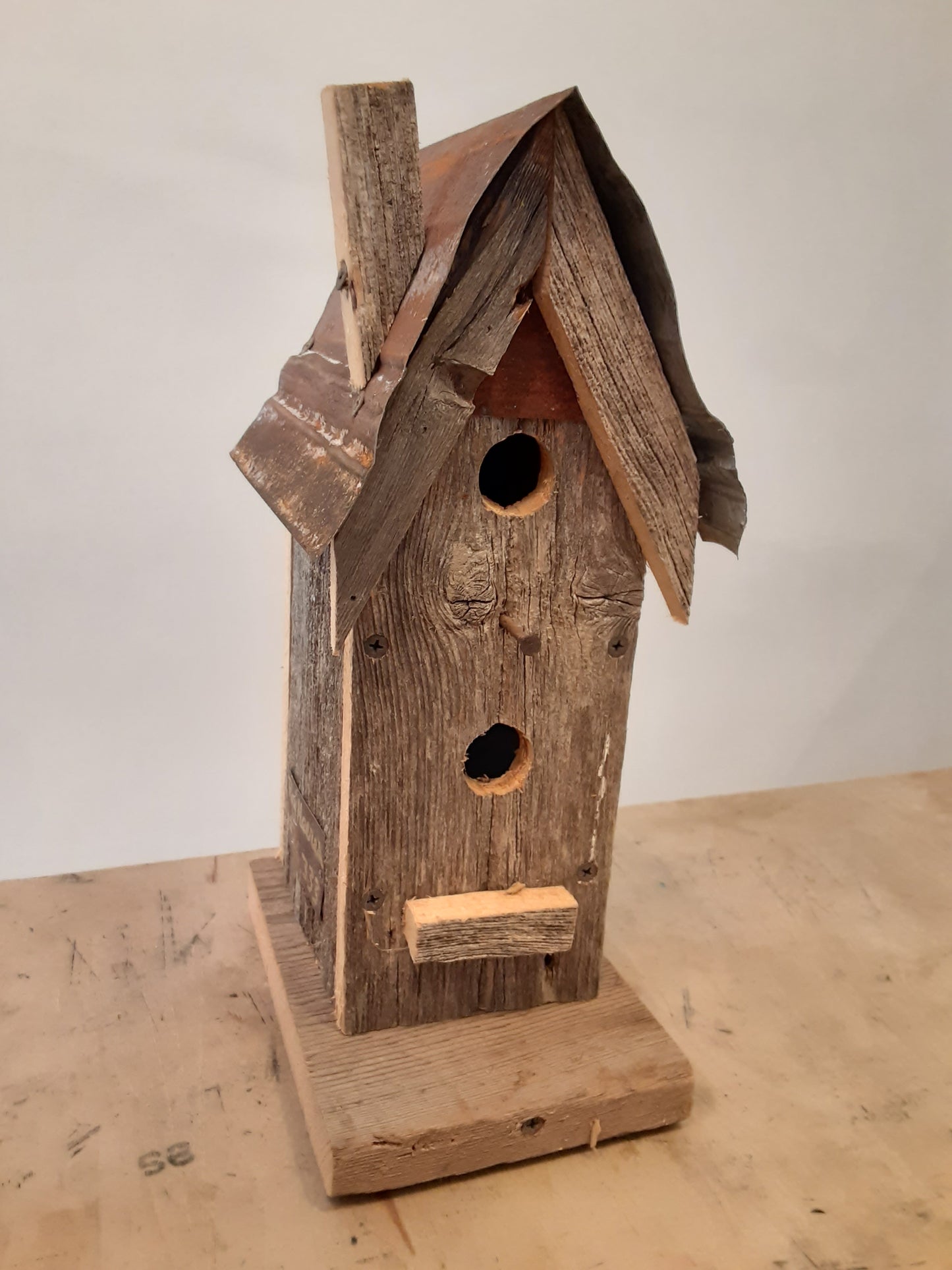 Reclaimed Wood Bird Houses and Bat Boxes