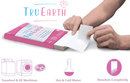 Tru Earth Laundry Soap Strips (Baby Formula)