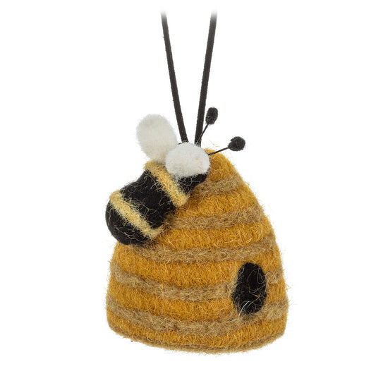 Queen Bee Ornaments - Felted