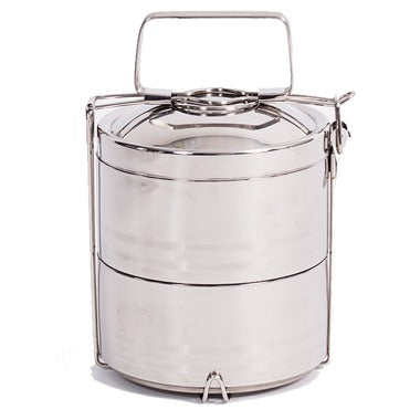 Onyx Stainless Steel 2-Layer Tiffin Insulated Lunch Box