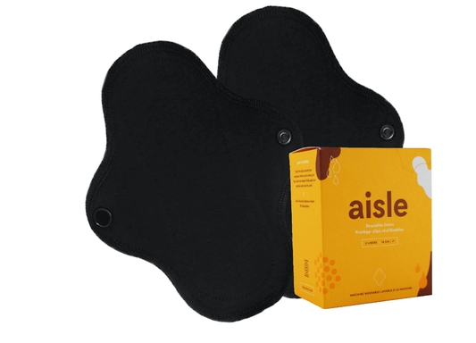 Aisle Reusable Menstrual Panty Liner 2 Pack