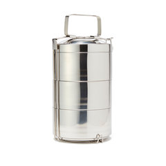 Onyx Stainless Steel Insulted 3-Layer Tiffin Lunch Box
