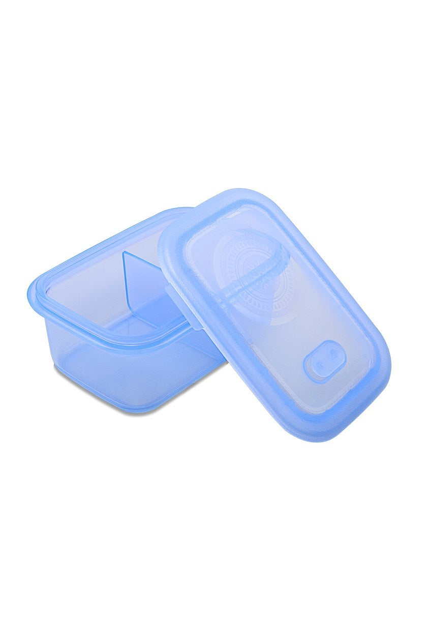 Minimal 700ml Silicone Food Container With Divider