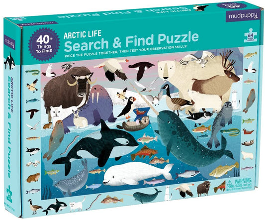 Arctic Life Search & Find Puzzle