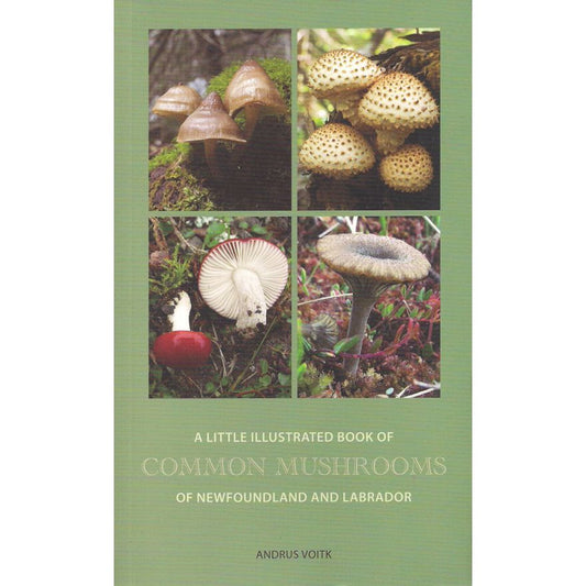 Illustrated Common Mushrooms of Newfoundland and Labrador by Andrus Voitk