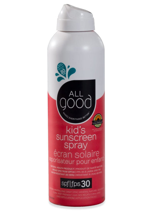 Kid’s Mineral Sunscreen Spray SPF 30 by All Good