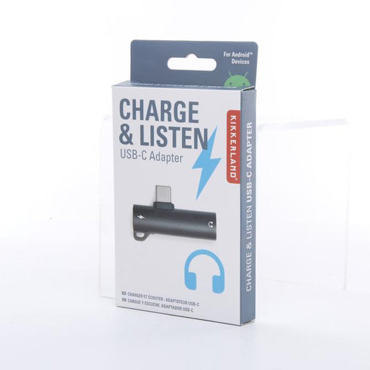 Kikkerland Charge & Listen (Android USB-C)