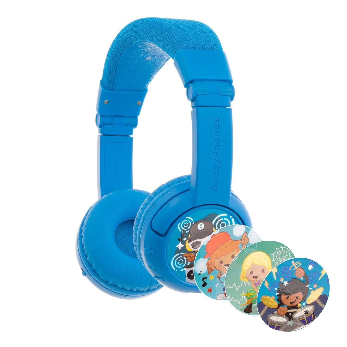 BuddyPhones Play+ Kids' Wireless Bluetooth Headphones