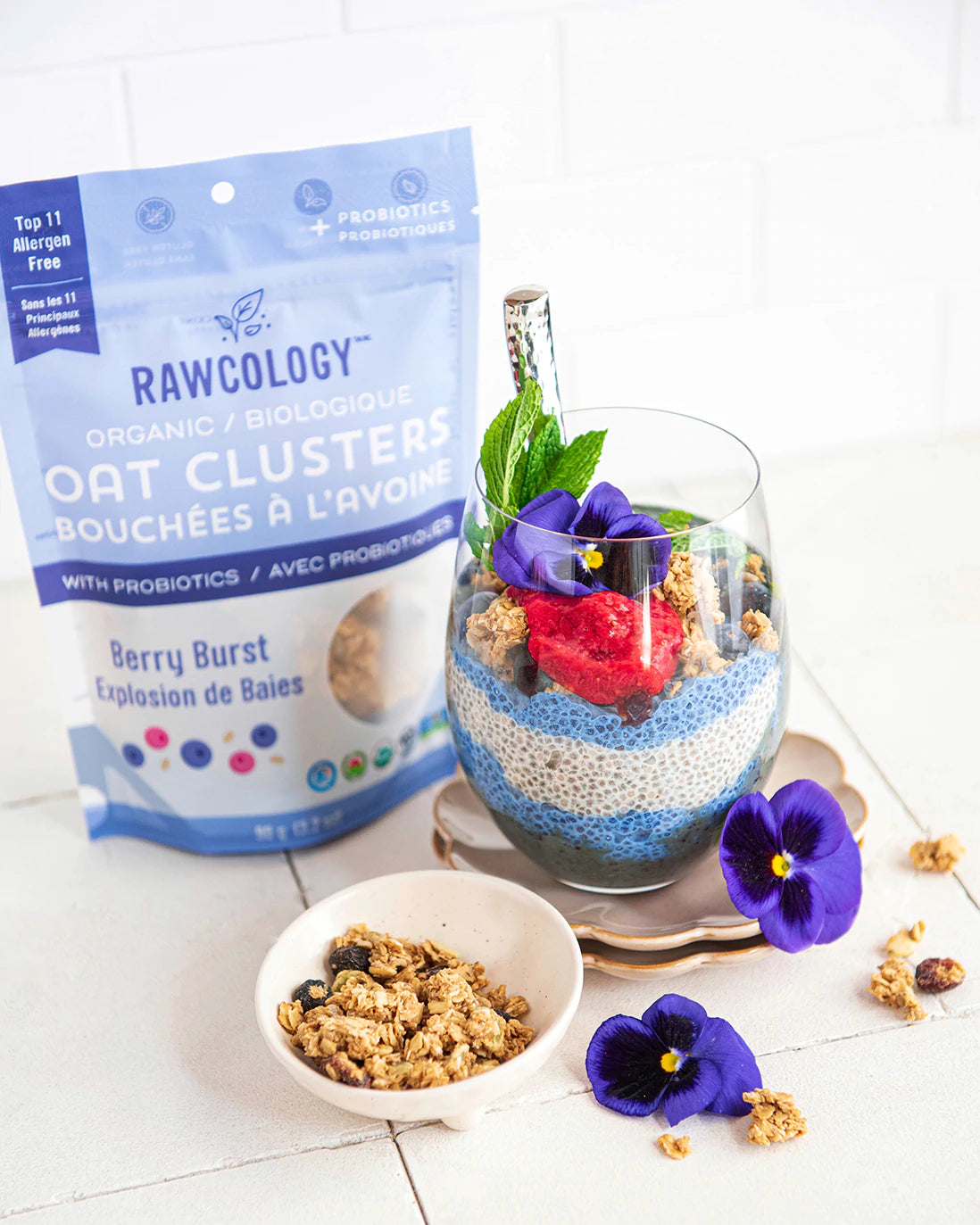 Rawcology Probiotic Oat Clusters