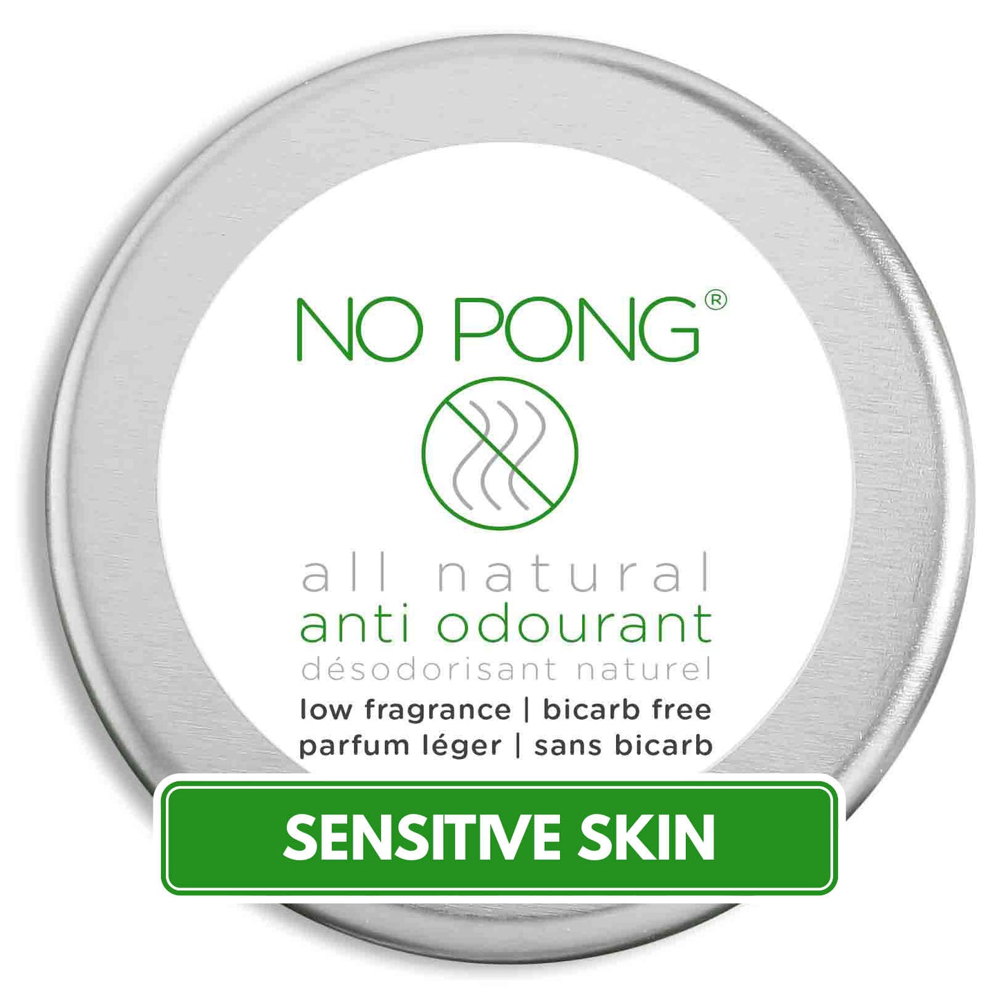 No Pong All Natural Deodorant