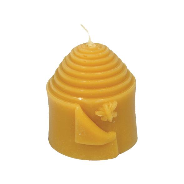 Honey Candles Beeswax Peek-a-Bee Pillar