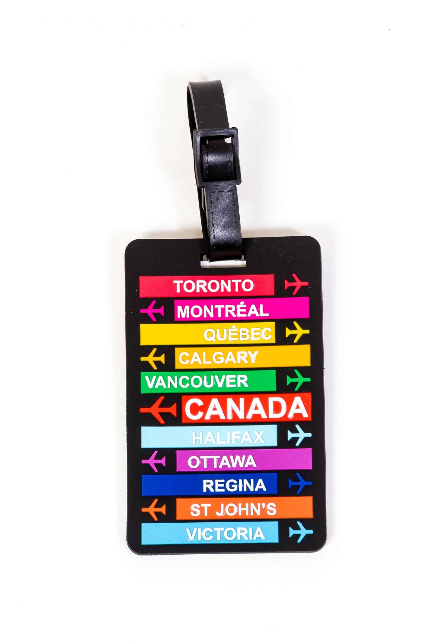 Provincial and National Flag Luggage Tags