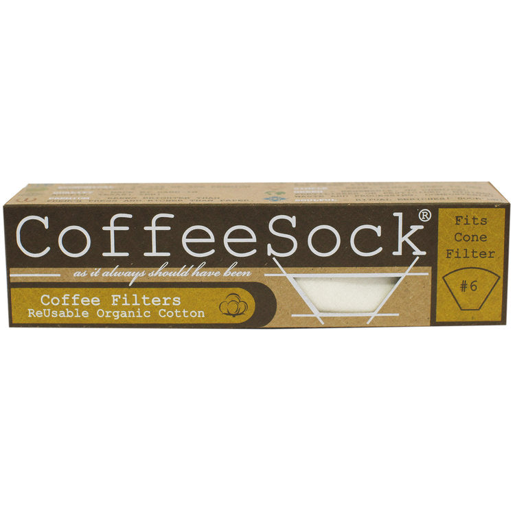 Reusable Organic Cotton Filters from Coffee Sock