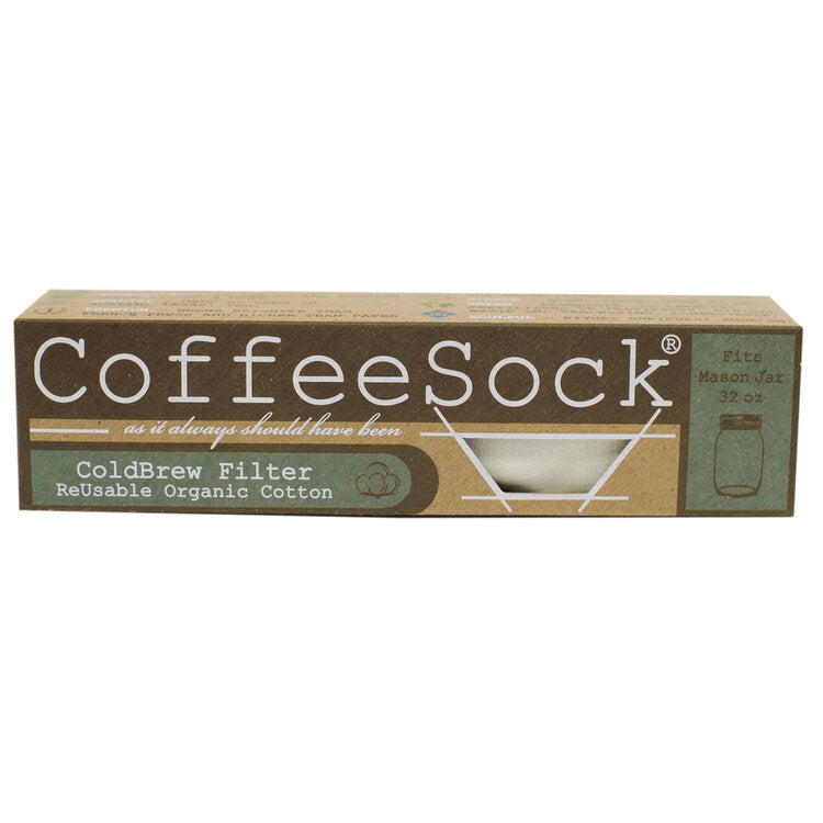 Reusable Organic Cotton Filters from Coffee Sock