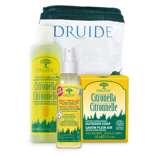 Lemon Eucalyptus Spray Adventure Outdoor Kit from DRUIDE