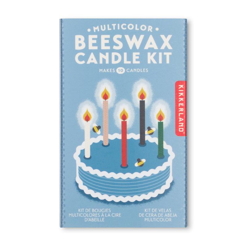 Kikkerland DIY Beeswax Birthday Candle Kits
