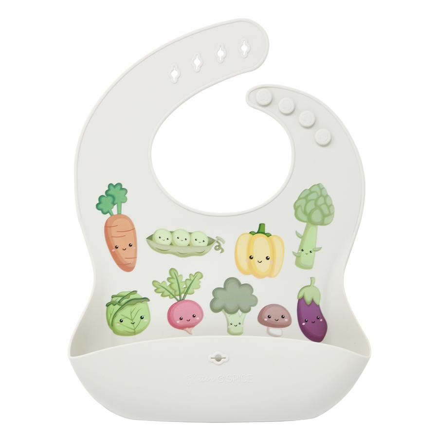 Silicone Bib from Glitter & Spice